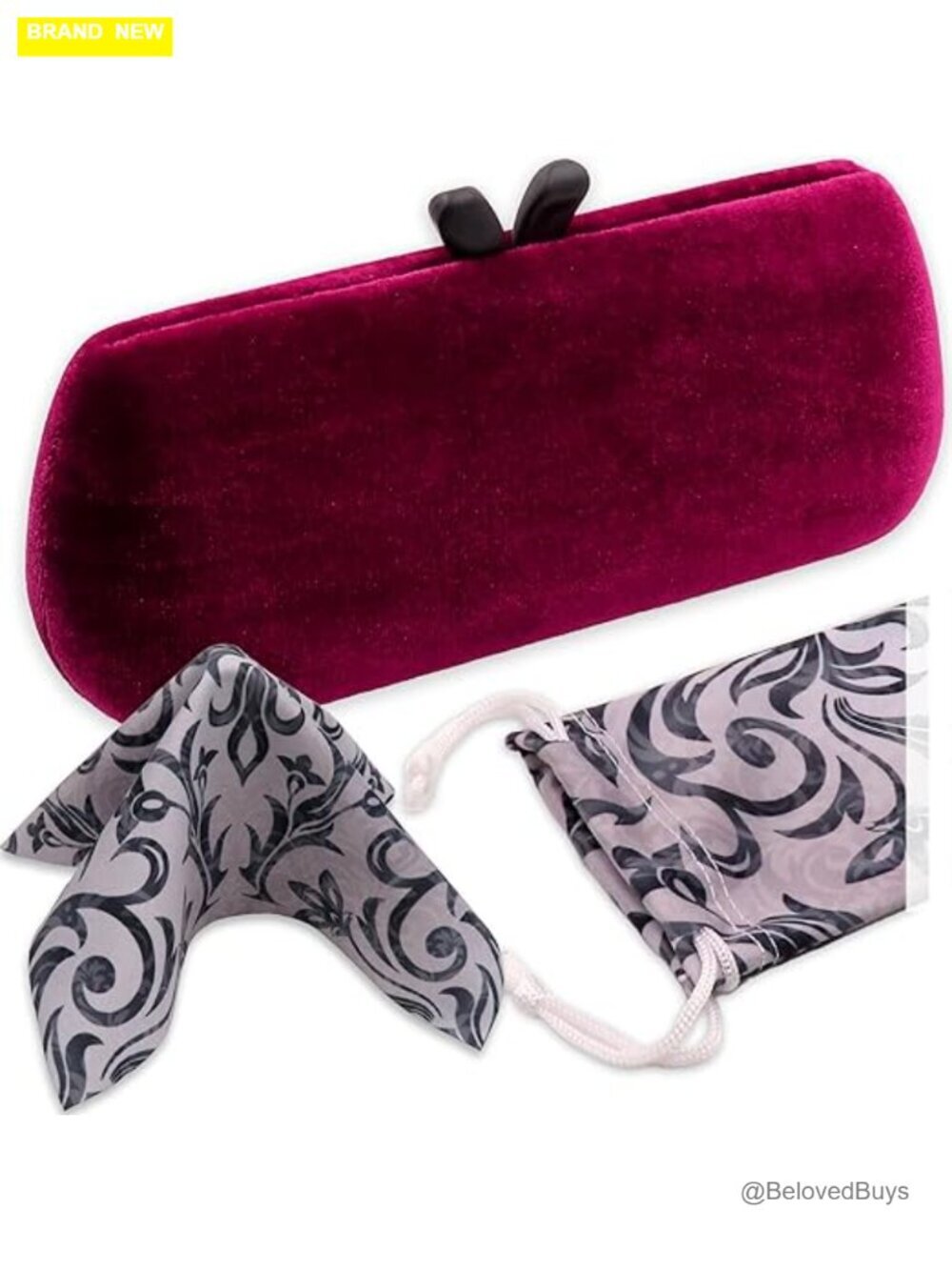 Hard Glasses Case with Easy-Open Tabs, Multipurpose